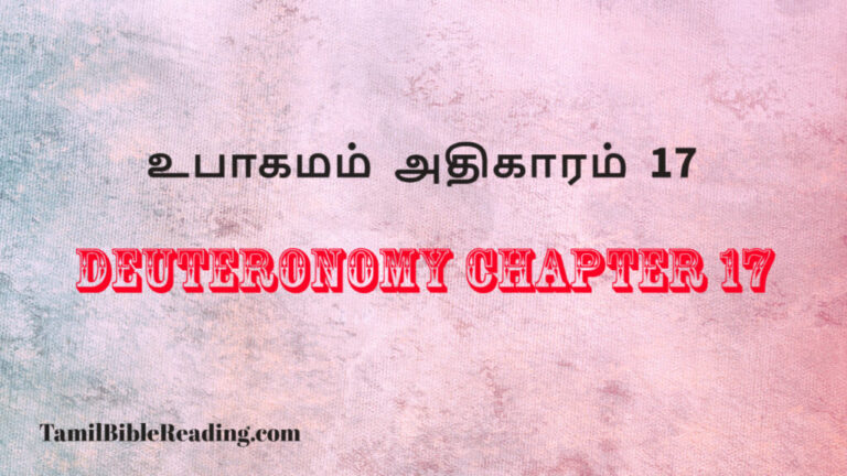 Deuteronomy Chapter 17, உபாகமம் அதிகாரம் 17, verse of the day app,