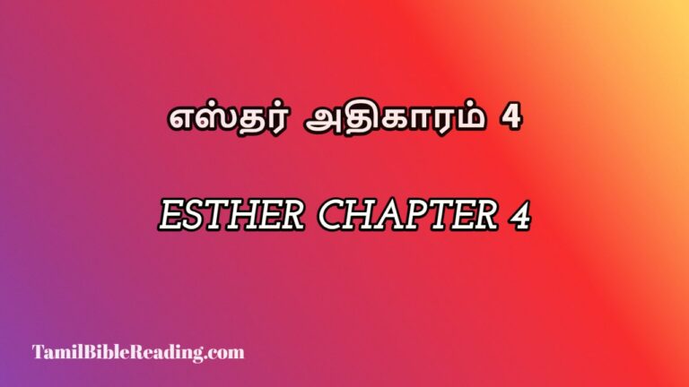 Esther Chapter 4, எஸ்தர் அதிகாரம் 4, daily bible verse image,