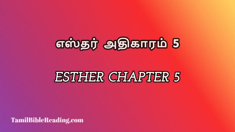 Esther Chapter 5, எஸ்தர் அதிகாரம் 5, daily bible verse image,