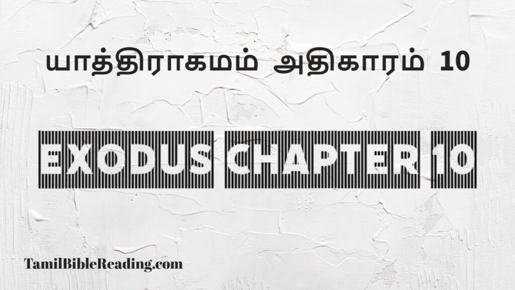 Exodus Chapter 10, யாத்திராகமம் அதிகாரம் 10, good scripture for today,