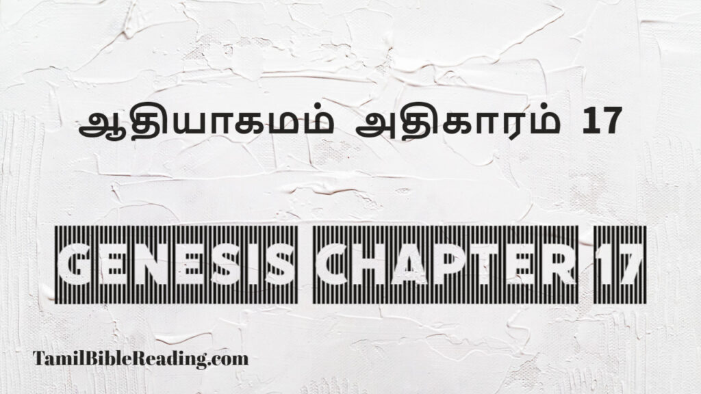 Genesis Chapter 17, ஆதியாகமம் அதிகாரம் 17, tamil bible, easy to read bible online free,