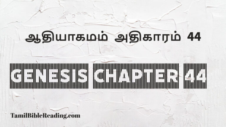 Genesis Chapter 44, ஆதியாகமம் அதிகாரம் 44, tamil bible, easy to read bible online free,