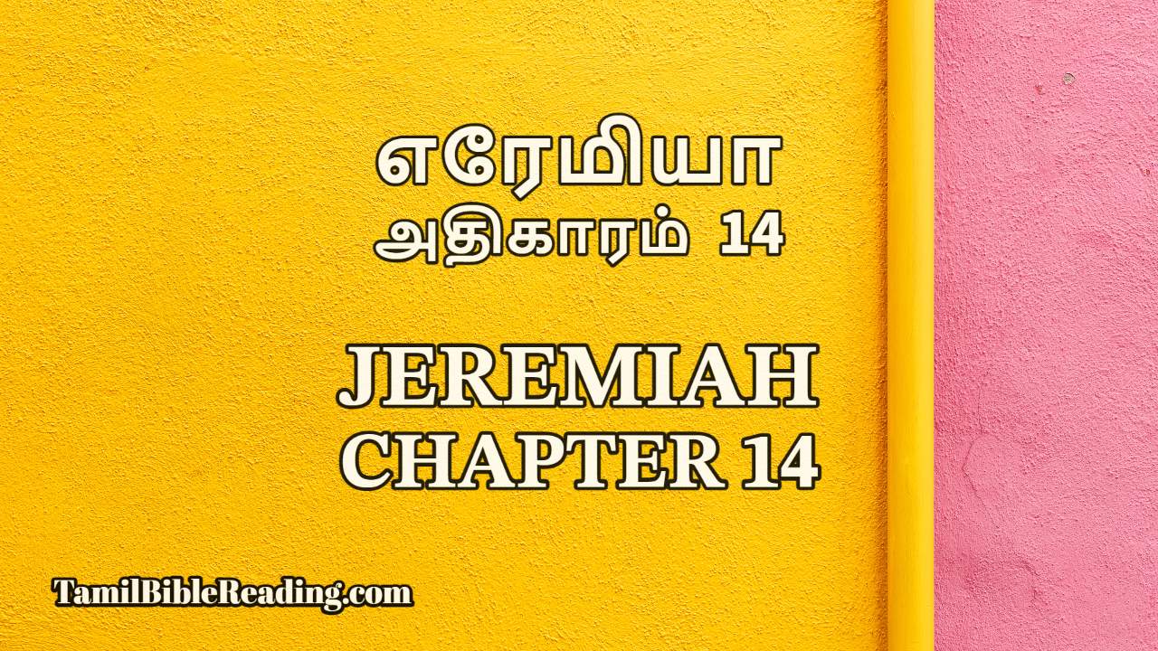 Jeremiah Chapter 14, எரேமியா அதிகாரம் 14, bible reading online,