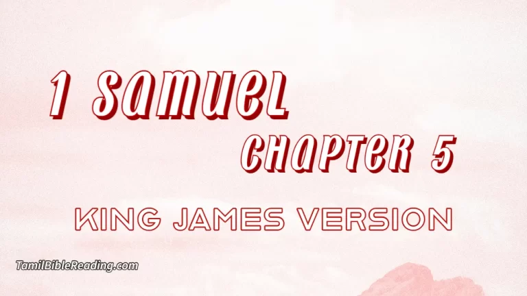 1 Samuel Chapter 5, English Bible, KJV Bible, online English Bible, tbr site,