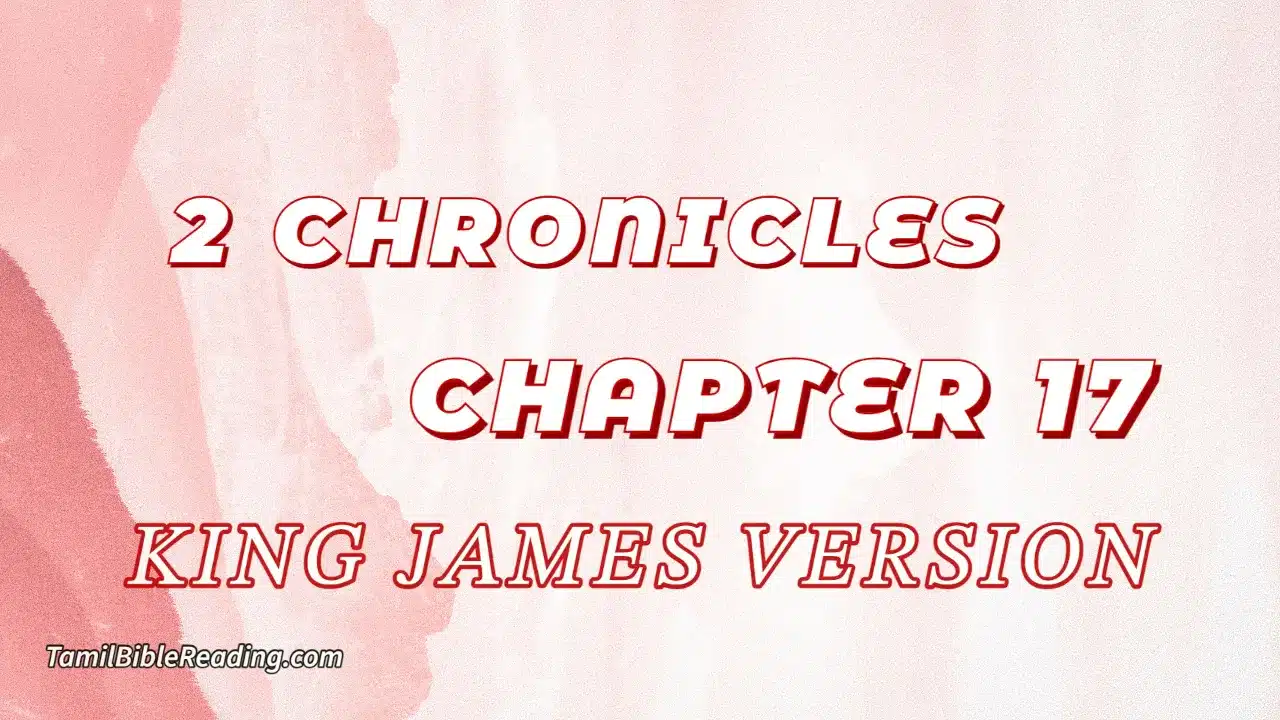 2 Chronicles Chapter 17, English Bible, KJV Bible, online English Bible, tbr site,