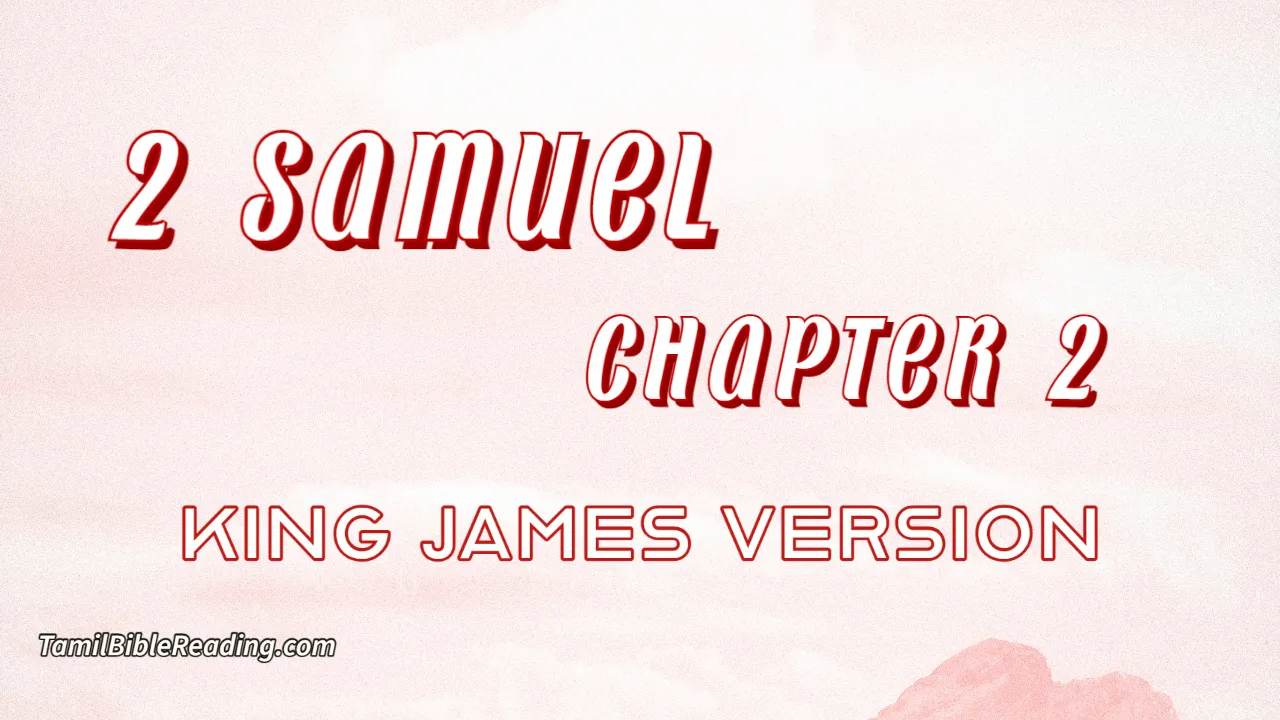 2 Samuel Chapter 2, English Bible, KJV Bible, online English Bible, tbr site,