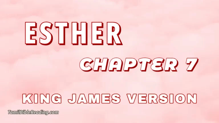 Esther Chapter 7, English Bible, KJV Bible, online English Bible, tbr site,