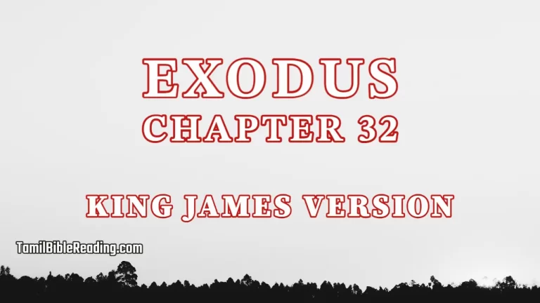 Exodus Chapter 32, English Bible, tamil bible reading, Bible Reading,