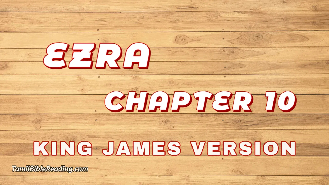 Ezra Chapter 10, English Bible, KJV Bible, online English Bible, tbr site,