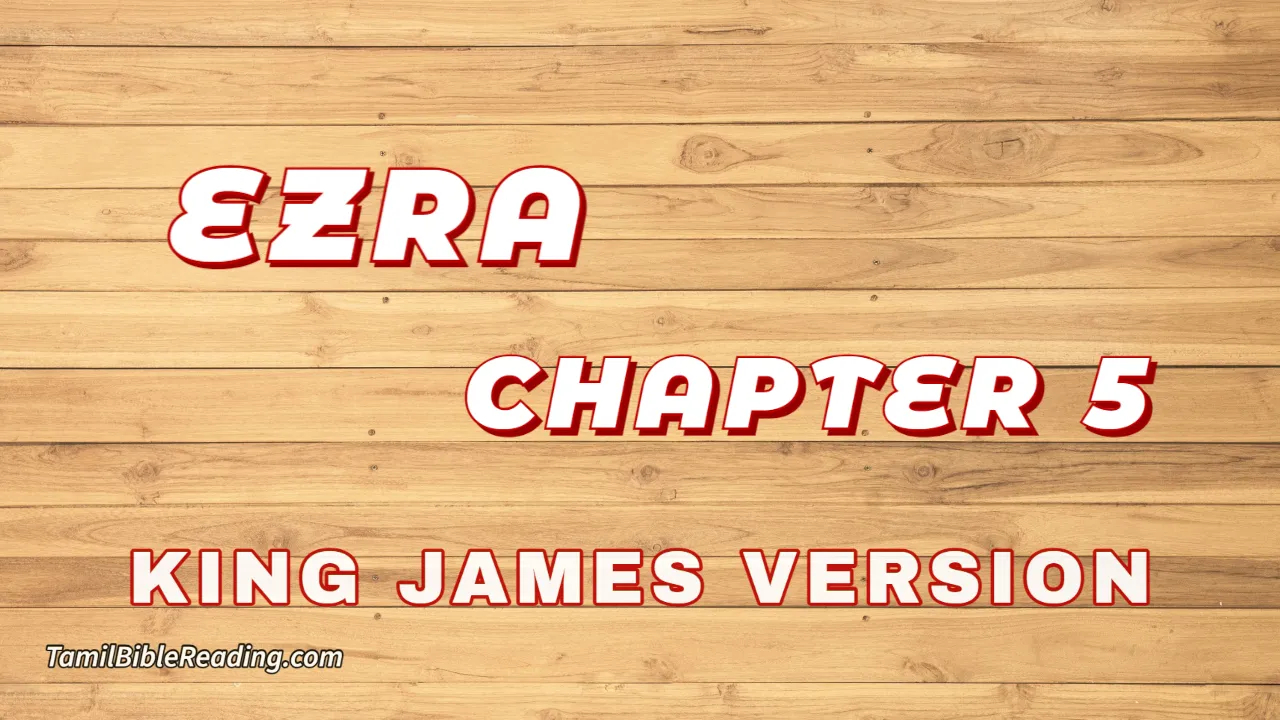 Ezra Chapter 5, English Bible, KJV Bible, online English Bible, tbr site,