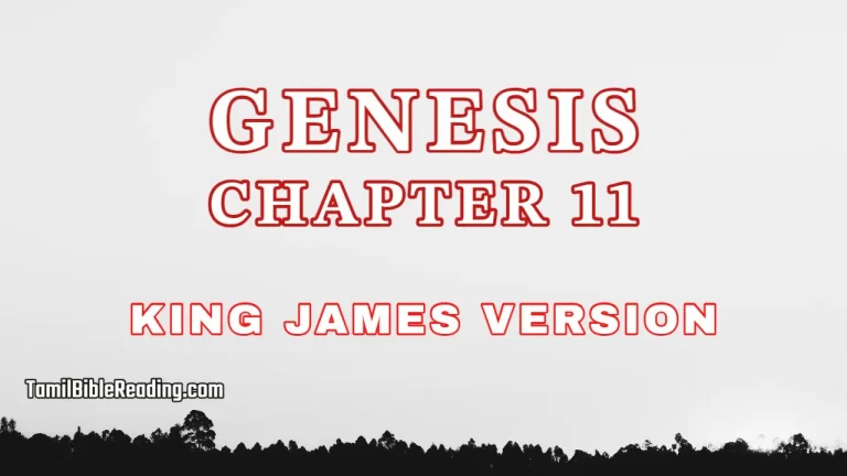Genesis Chapter 11, English Bible, tamil bible reading, Bible Reading,