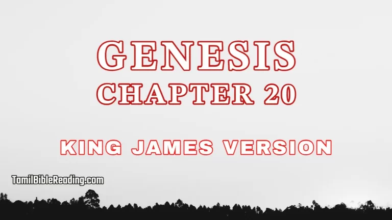 Genesis Chapter 20, online bible reading,