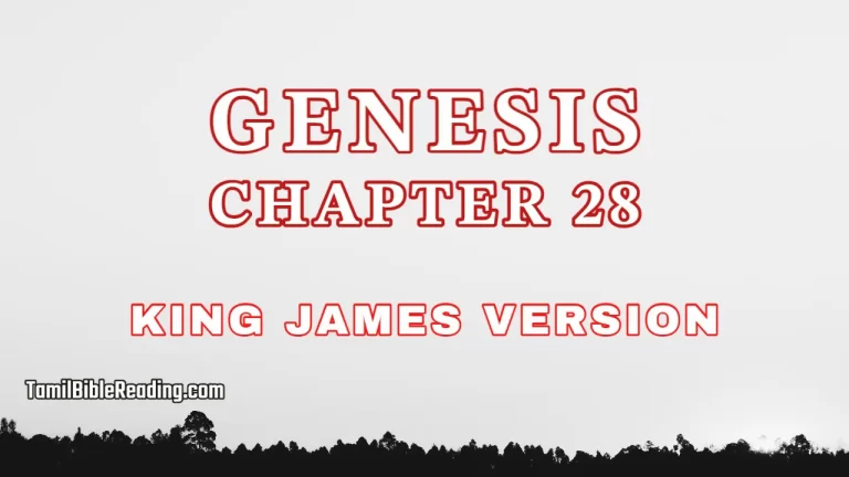 Genesis Chapter 28, English Bible, tamil bible reading, Bible Reading,