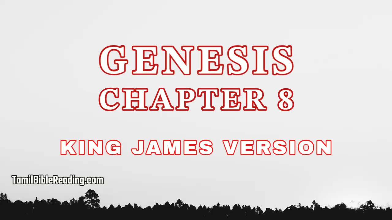 Genesis Chapter 8, English Bible, tamil bible reading, Bible Reading,