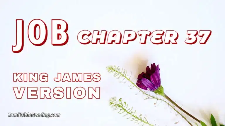 Job Chapter 37, English Bible, KJV Bible, online English Bible, tbr site,
