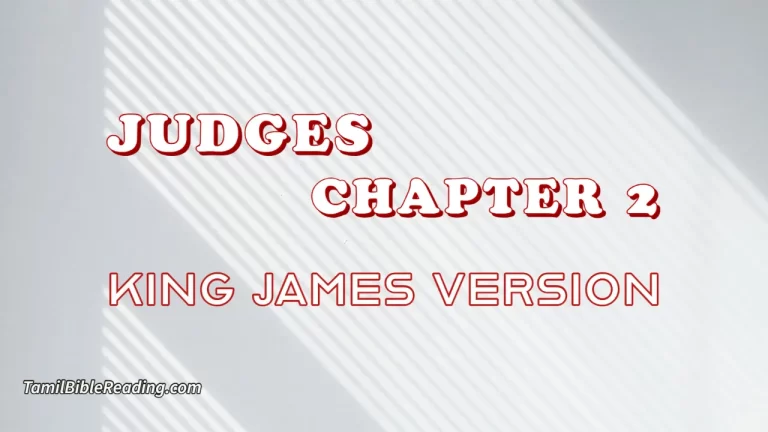 Judges Chapter 2, English Bible, KJV Bible, online English Bible, tbr site,