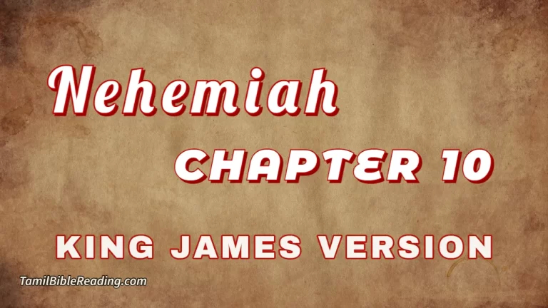 Nehemiah Chapter 10, English Bible, KJV Bible, online English Bible, tbr site,