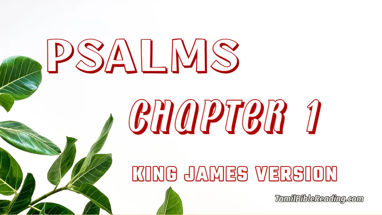 Psalms Chapter 1, English Bible, KJV Bible, online English Bible, tbr site,