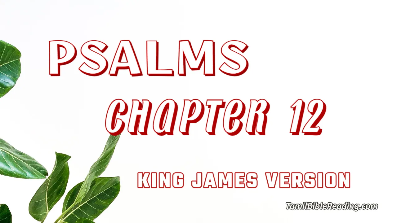 Psalms Chapter 12, English Bible, KJV Bible, online English Bible, tbr site,
