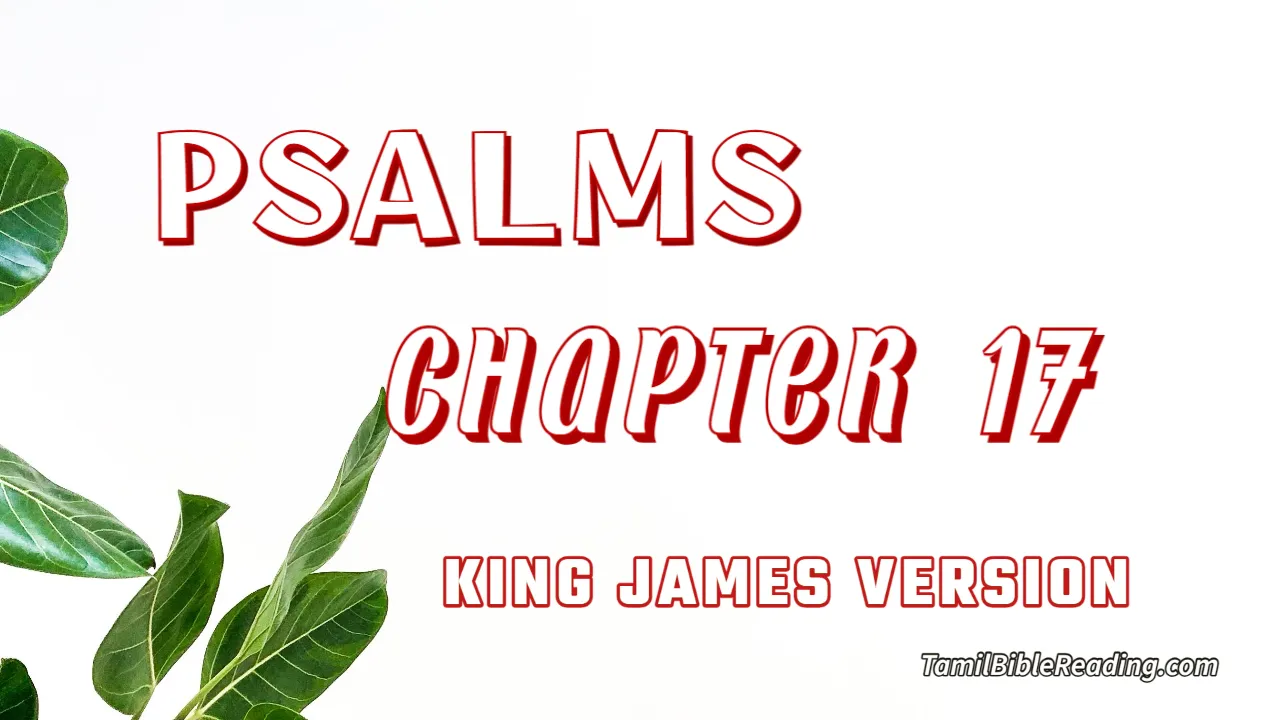 Psalms Chapter 17, English Bible, KJV Bible, online English Bible, tbr site,