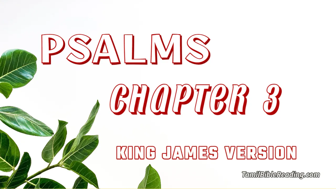 Psalms Chapter 3, English Bible, KJV Bible, online English Bible, tbr site,