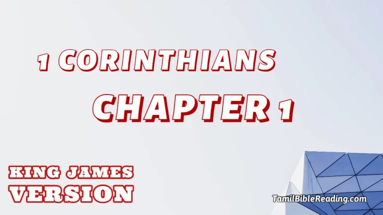 1 Corinthians Chapter 1, English Bible KJV, online english Bible, tbr site,