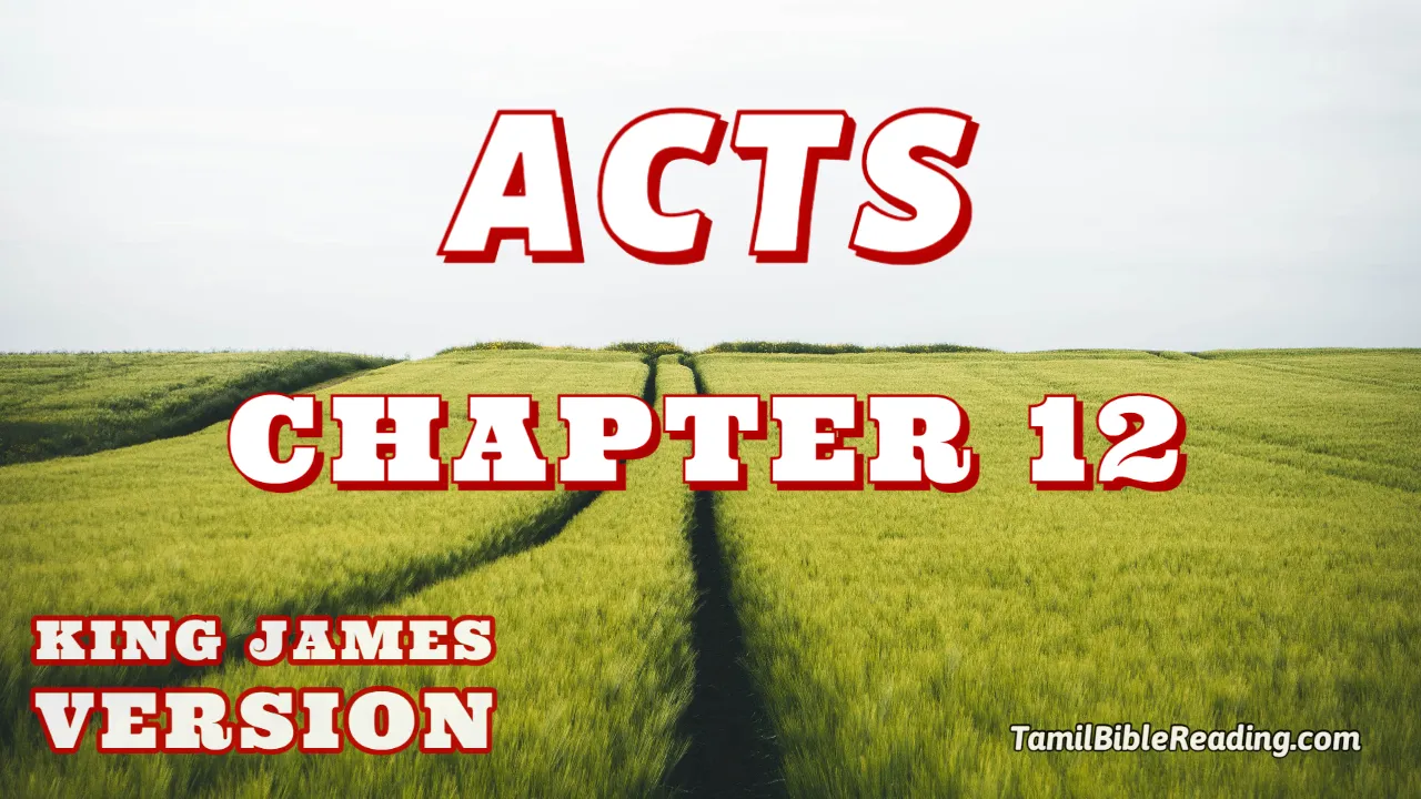 Acts Chapter 12, English Bible KJV, online Bible Reading, tbr site,