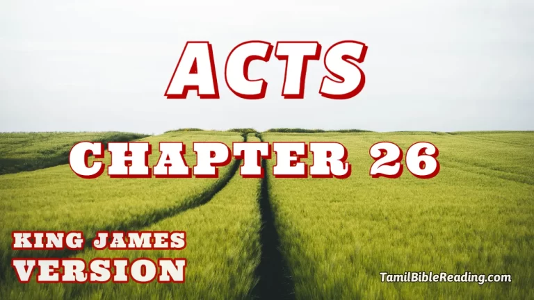 Acts Chapter 26, English Bible KJV, online Bible Reading, tbr site,