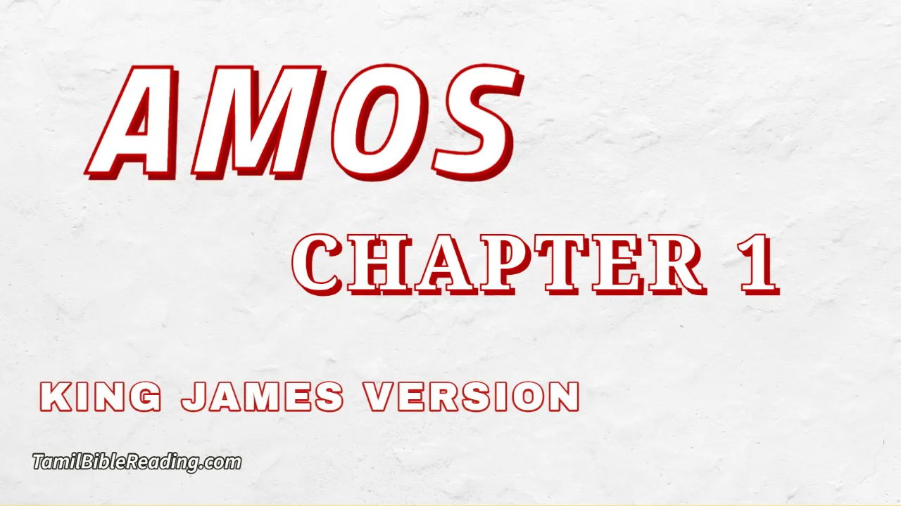 Amos Chapter 1, English Bible, KJV Bible, online English Bible, tbr site,