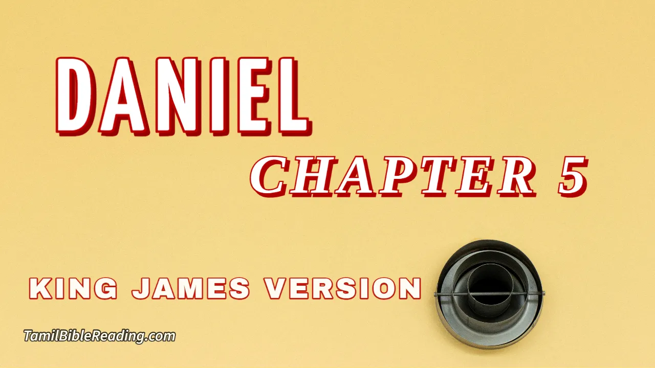 Daniel Chapter 5, English Bible, KJV Bible, online English Bible, tbr site,