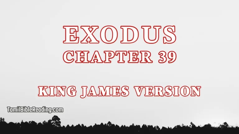 Exodus Chapter 39, English Bible, KJV Bible, online English Bible, tbr site,