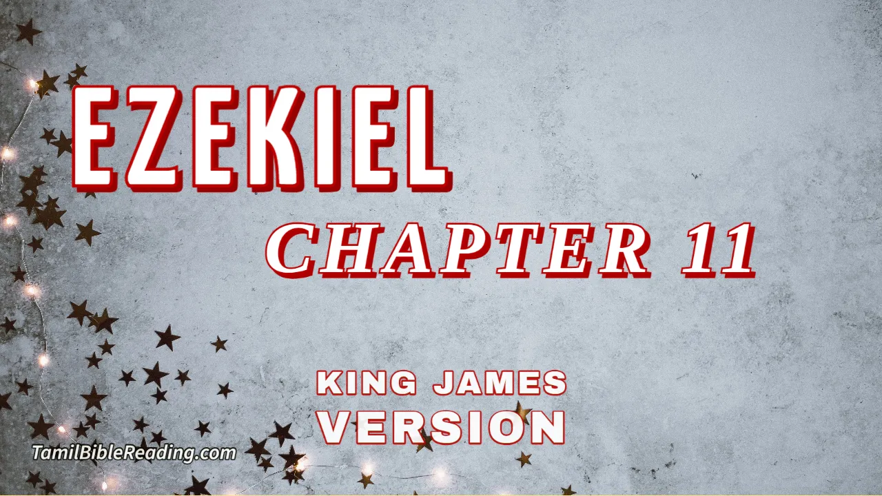 Ezekiel Chapter 11, English Bible, KJV Bible, online English Bible, tbr site,