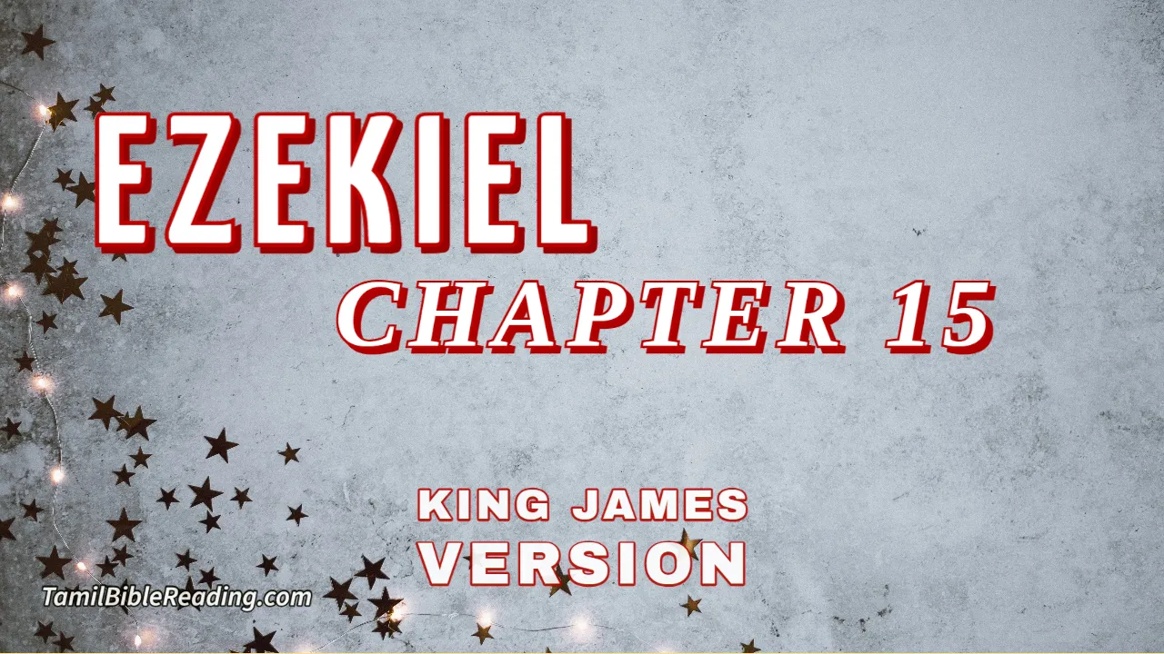 Ezekiel Chapter 15, English Bible, KJV Bible, online English Bible, tbr site,