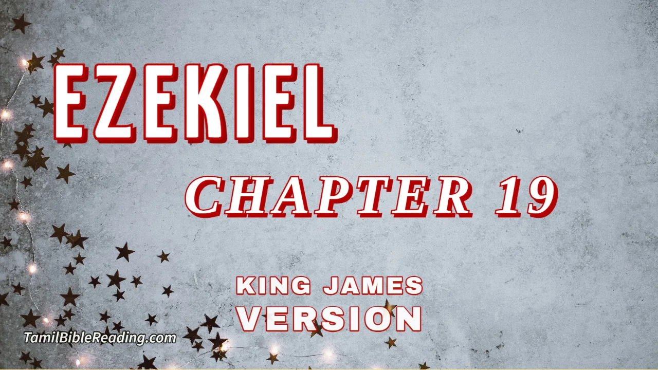 Ezekiel Chapter 19, English Bible, KJV Bible, online English Bible, tbr site,