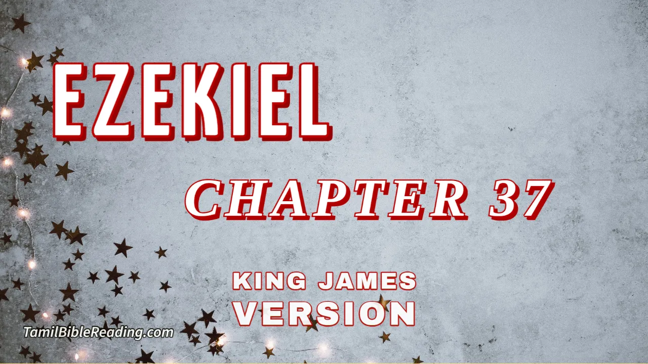 Ezekiel Chapter 37, English Bible, KJV Bible, online English Bible, tbr site,