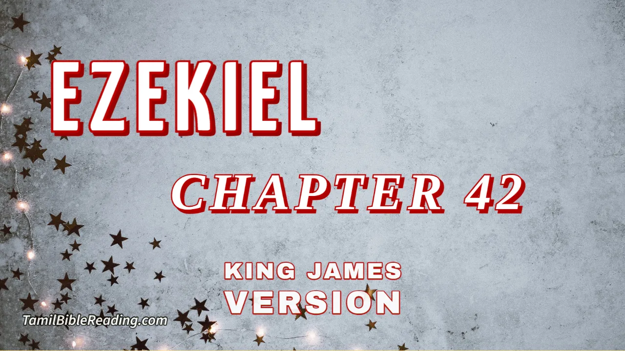 Ezekiel Chapter 42, English Bible, KJV Bible, online English Bible, tbr site,