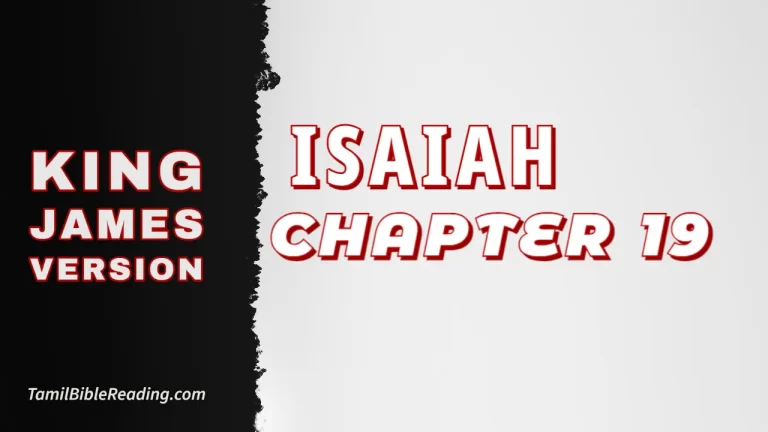 Isaiah Chapter 19, English Bible, KJV Bible, online English Bible, tbr site,