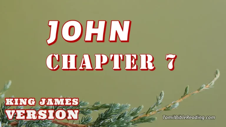 John Chapter 7, English Bible KJV, online Bible Reading, tbr site,