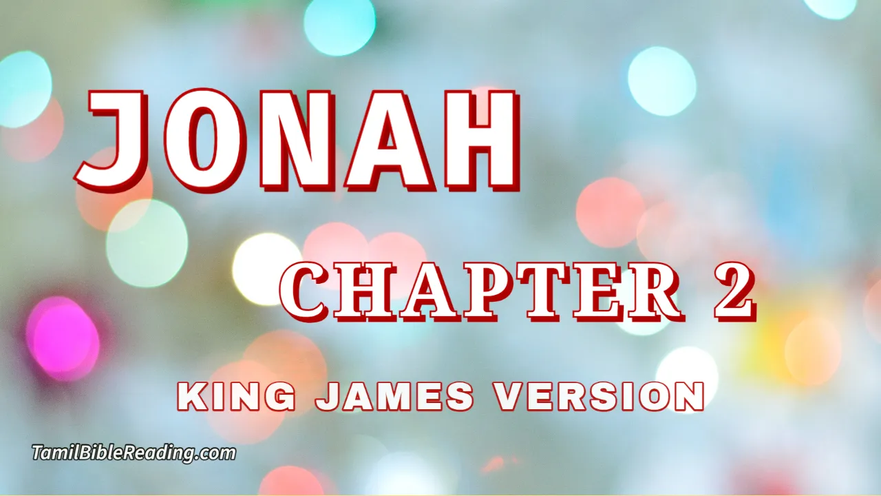 Jonah Chapter 2, English Bible, KJV Bible, online English Bible, tbr site,