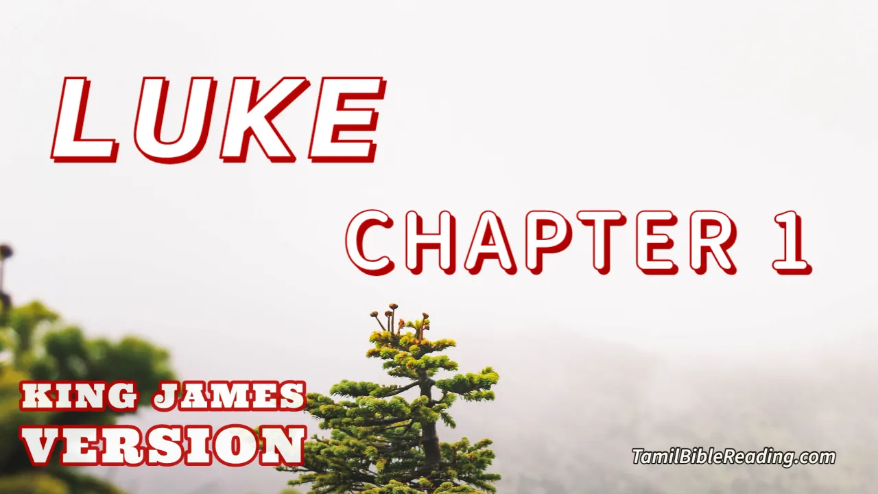 Luke Chapter 1, English Bible KJV, online Bible Reading, tbr site,