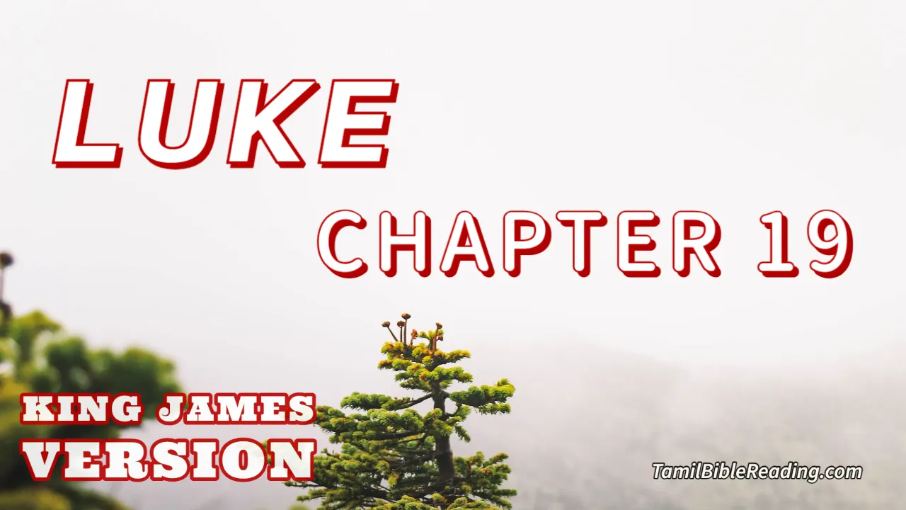 Luke Chapter 19, English Bible KJV, online Bible Reading, tbr site,