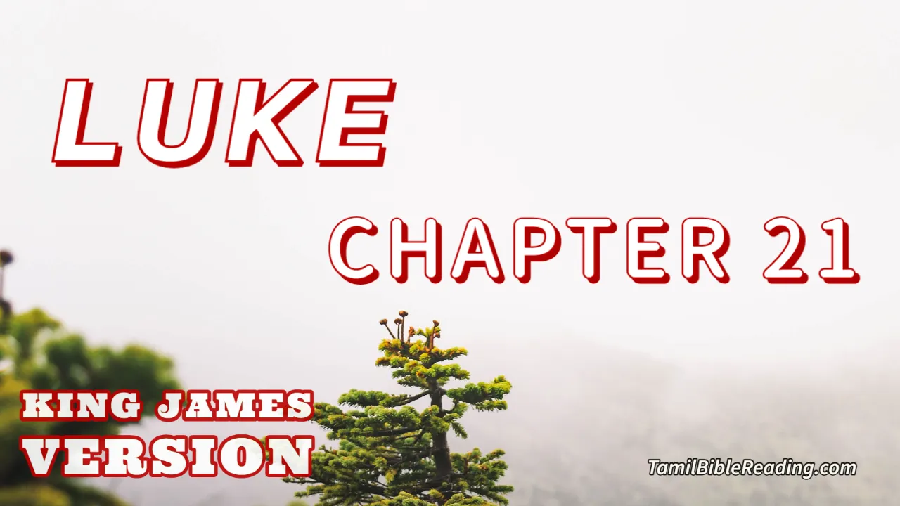 Luke Chapter 21, English Bible KJV, online Bible Reading, tbr site,