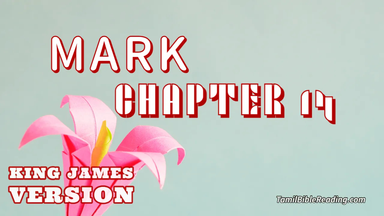 Mark Chapter 14, English Bible KJV, online Bible Reading, tbr site,