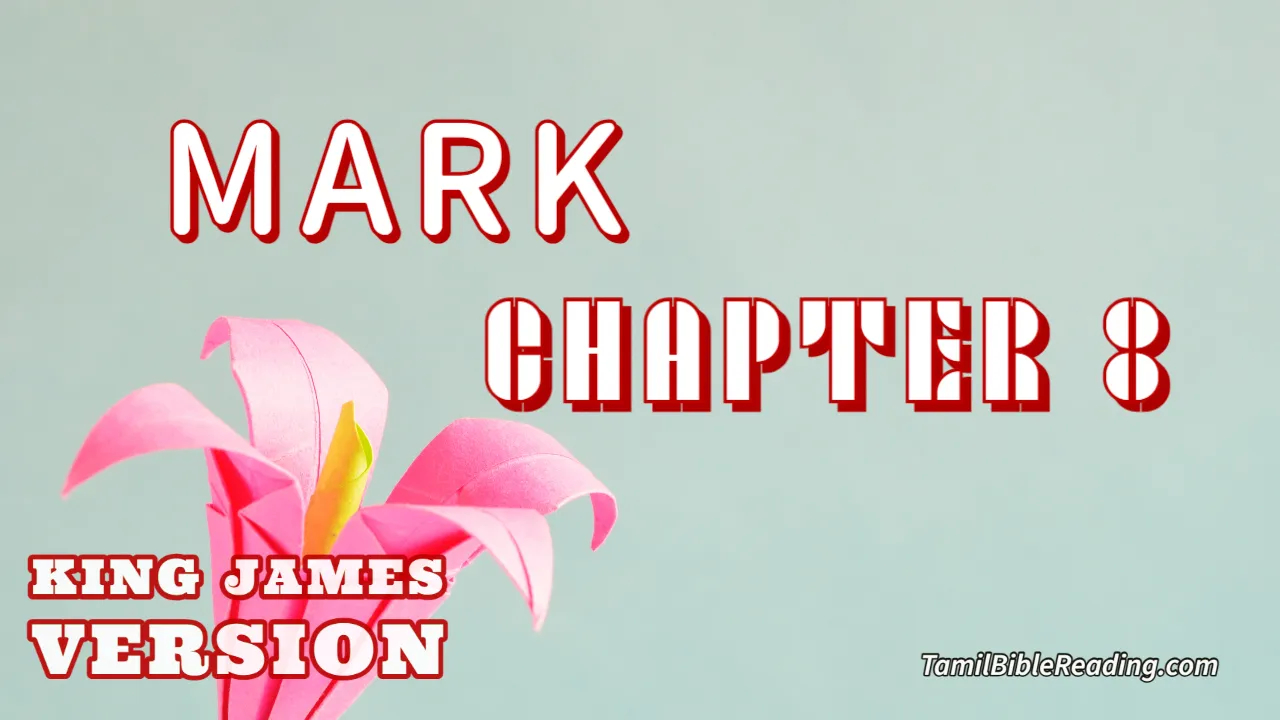 Mark Chapter 8, English Bible KJV, online Bible Reading, tbr site,