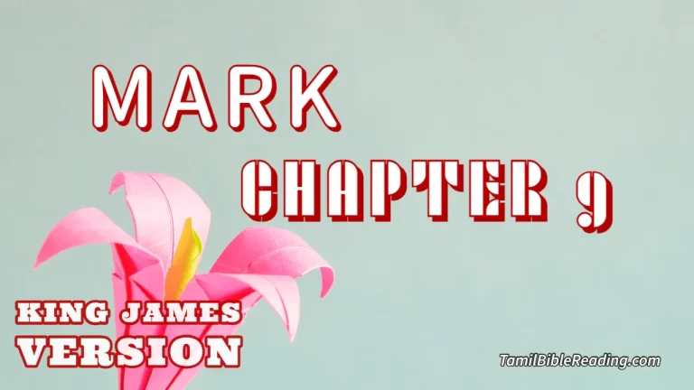 Mark Chapter 9, English Bible KJV, online Bible Reading, tbr site,