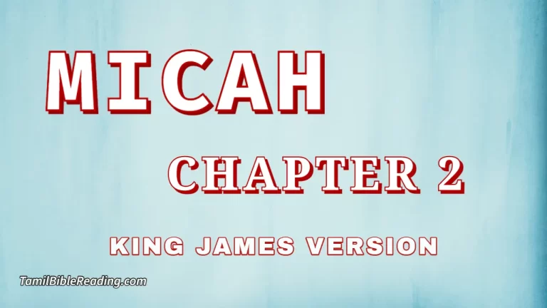 Micah Chapter 2, English Bible, KJV Bible, online English Bible, tbr site,