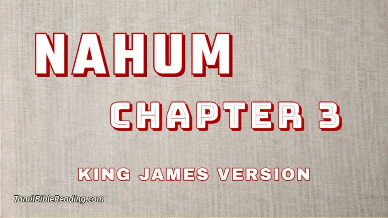 Zephaniah Chapter 3, English Bible, KJV Bible, online English Bible, tbr site,