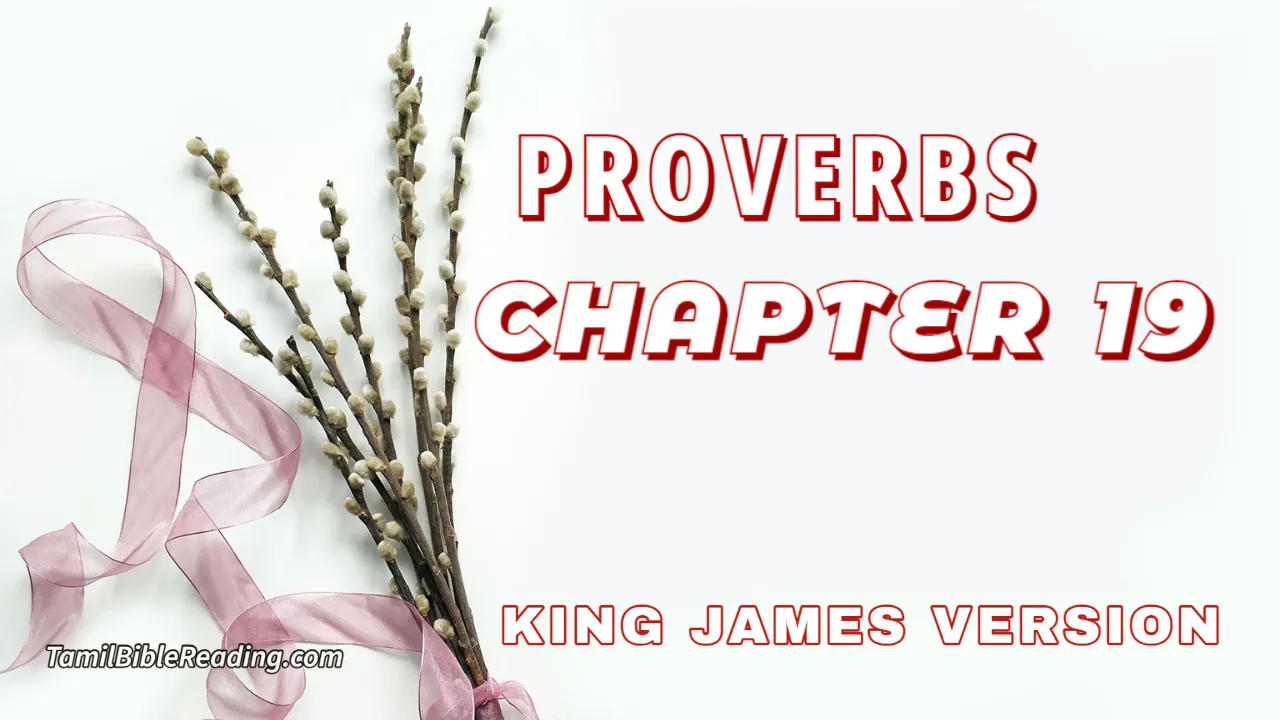 Proverbs Chapter 19, English Bible, KJV Bible, online English Bible, tbr site,