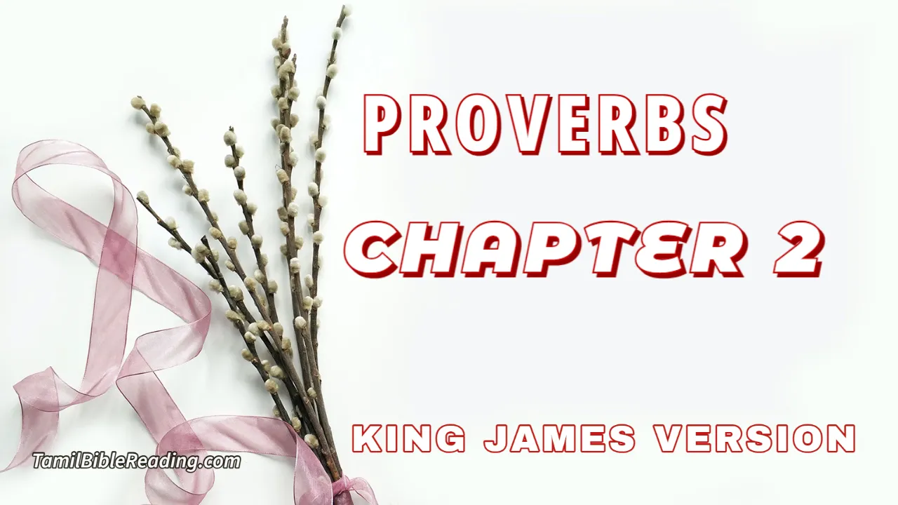 Proverbs Chapter 2, English Bible, KJV Bible, online English Bible, tbr site,
