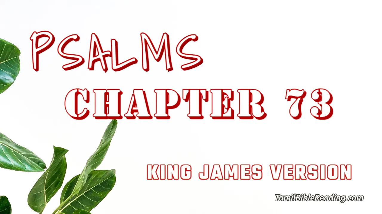 Psalms Chapter 73, English Bible, KJV Bible, online English Bible, tbr site,